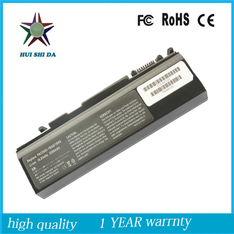 10,8 V 48Wh ноутбук аккумулятор для Toshiba Satellite C855D C55 C50 PA5024U PA5109 L800 L830 PA5024-1BRS PABAS260