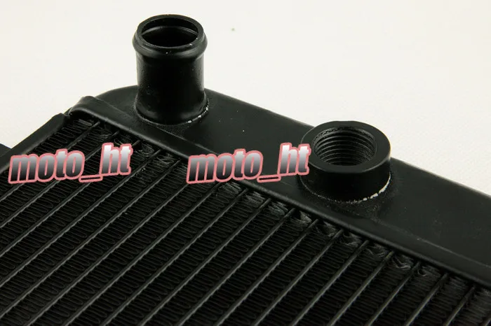 New Motorcycle Aluminium Cooler Radiator For Kawasaki Ninja 250R EX250 2008 2009 2010 2011 Black