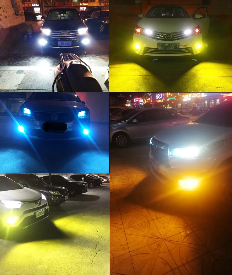 Luzes de Nevoeiro Lâmpada para Peugeot H10 9145 9005 H16 Psx24w Led Carro Auto 307 206 301 207 2008 508 3008 308 408 2x h8 H11 9006 Hb4 19 Cheap Farol nebl. carro