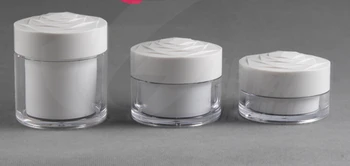 

20G double wall white cream bottle,cosmetic container,,cream jar,Cosmetic Jar,Cosmetic Packaging