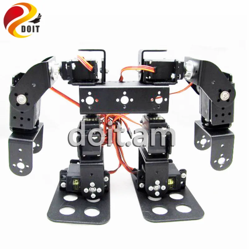 

DOIT 8 DOF Humanoid Robot Walking Man Bipedal Robot Steering Gear Bracket Part Robotic Model