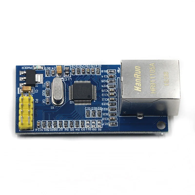 W5500 сетевой модуль Ethernet аппаратное TCP/IP 51/STM32 микроконтроллер программы по W5100