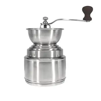 

Handheld Portable Mini Coffee Grinder Coffee Mill Hand Grinder Spice Grinder with Hand-Crank for Outdoor Activities