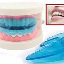 1 шт. стоп зубы сжимаются шлифовальный сон помощь рот guard пользовательские формы решение сна мундштук помогает с бруксизмом