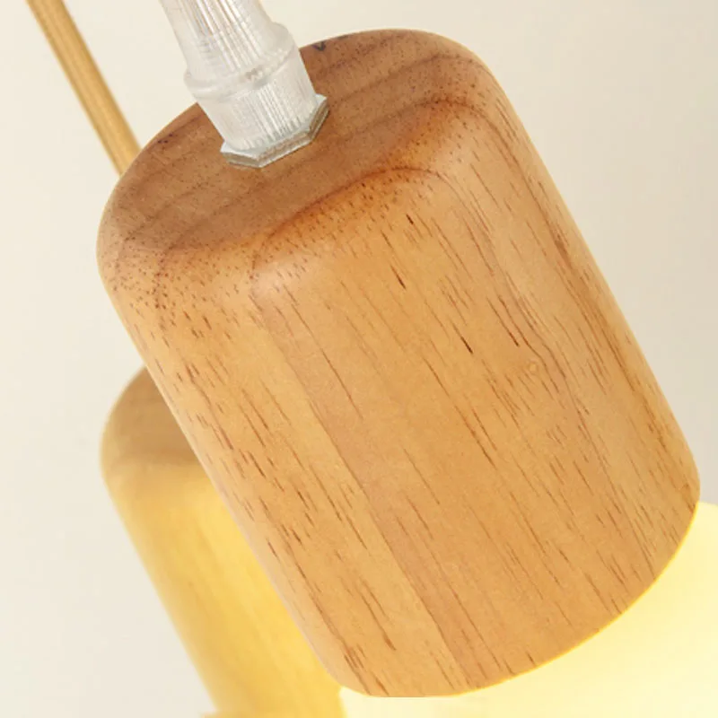 European Wood Pendant Light E27 E26 Wooden Socket Hanging Simple Classical Pendant Light For Home Kid's Room Restaurant Bar (28)