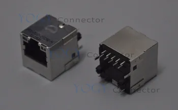 

1pcs Female rj45 socket fit for hp 19-2113w ms218 ms225 ms235 series laptop motherboard network jack port