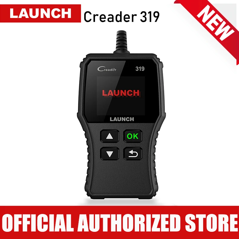 Launch CReader 319 OBD2 Scanner Auto Fault Code Reader Car OBDII Automotive OBD 2 Scaner Code Read PK CReader 3001 CR3001 AD310 Launch CReader 319 OBD2 Scanner Auto Fault Code Reader Car OBDII Automotive OBD 2 Scaner Code Read PK CReader 3001 CR3001 AD310