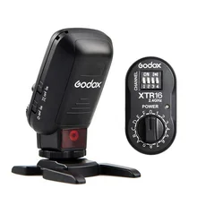 Беспроводной триггер для вспышки Godox XT32C/XT32N 1/8000s HSS 2,4G+ приемник XTR-16 для Canon/Nikon DSLR+ стробоскопический светильник Godox