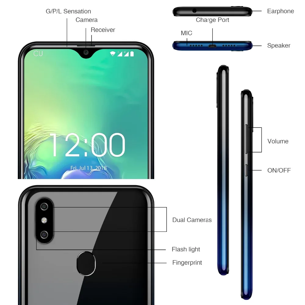 2019 OUKITEL 6.088\
