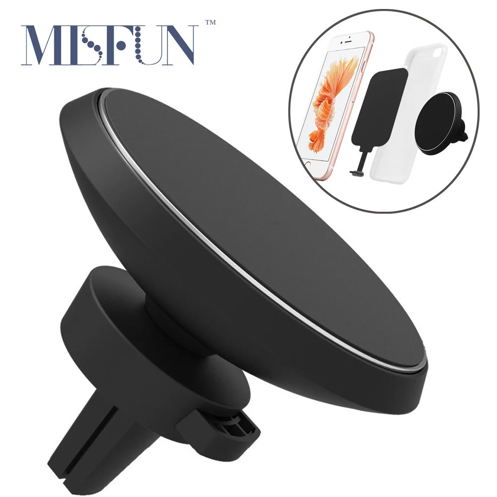 Qi Car Wireless Charger Pad Stand Receiver for iPhone 5 6 6s Plus Samsung S7 Magnetic