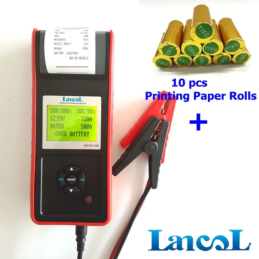 LANCOL MICRO 568 Diagnostic Tool Professional Car Battery Tester 12V