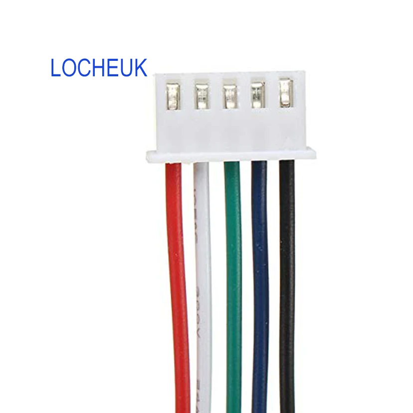100 шт. XH-2.54 шаг 2,54 мм разъем 26AWG XH2.54 2/3/4/5/6/7/8/9/10-контактный разъем JST со светодиодной подсветкой из 30 см жильный кабель