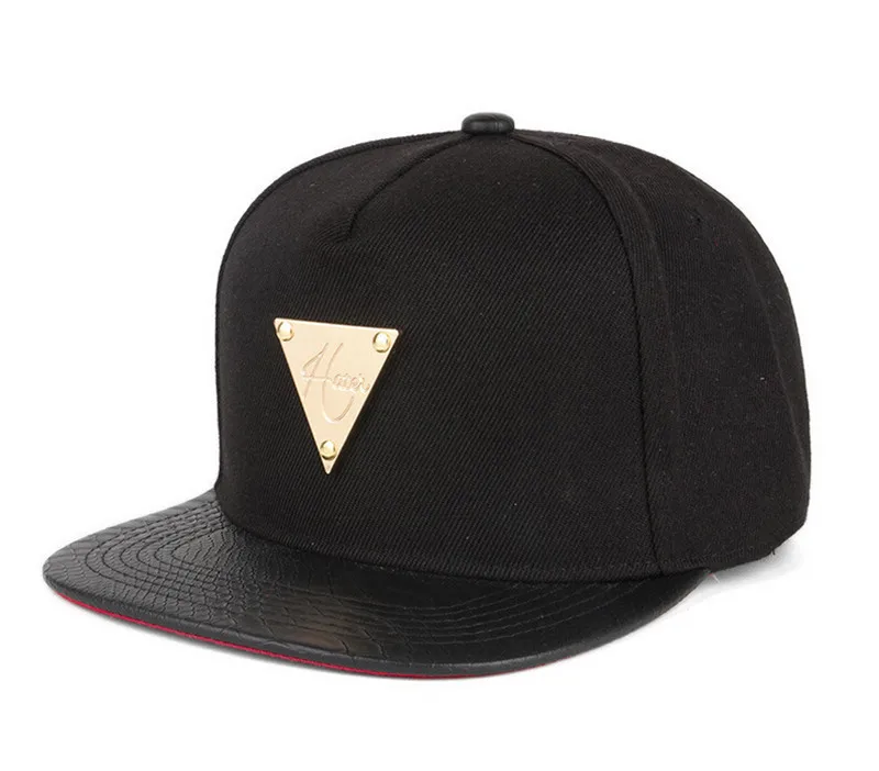 2015 New brand 5 panel cap raiders snapback gold triangle mark baseball women men gorras planas black free shipping | Аксессуары для