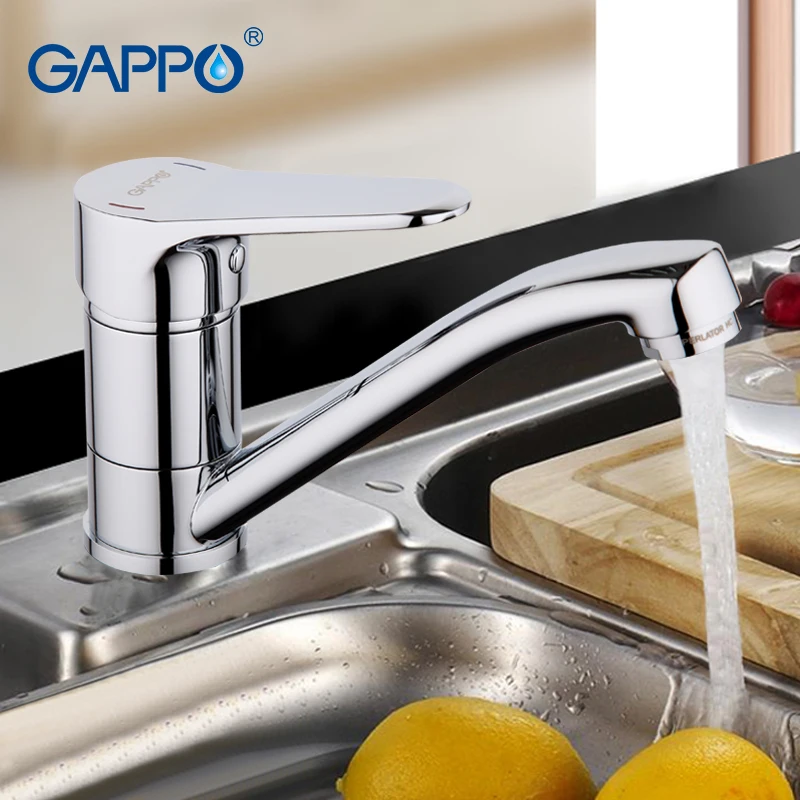 GAPPO Water mixer tap Kitchen taps Brass kitchen sink faucet chrome kitchen mixer single Bronze tap
