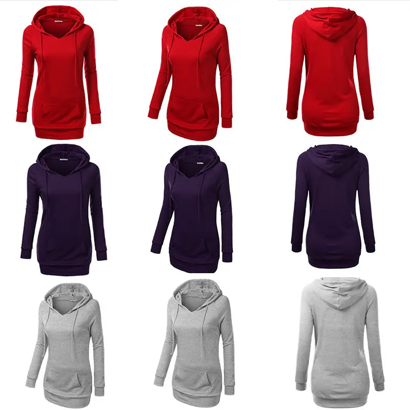 Women New Trendy Hoodie Casual Tops Tee 