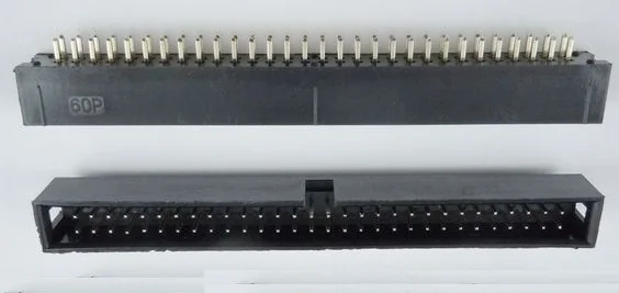 40 Pcs Shrouded Box header IDC Socket 2.54mm 2x30 Pin 60 P straight Male square pin 0.64mm 2 rows 2.54 Through hole DIP | Обустройство