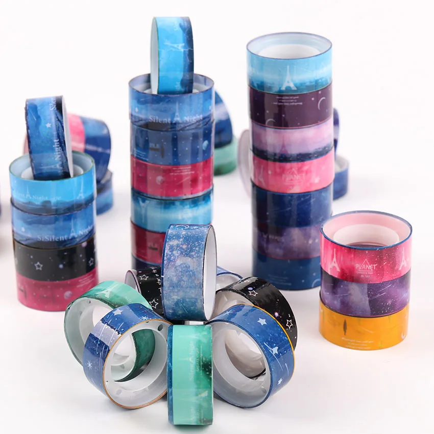 10 шт. декоративные наклейки для скрапбукинга|roll masking tape|masking tapetape adhesive |