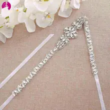 MOLANS Европейский ручной работы Серебряный алмаз пояс для свадебного платья пояс невесты ручной работы Opals украшения для платья Аксессуары: пояса