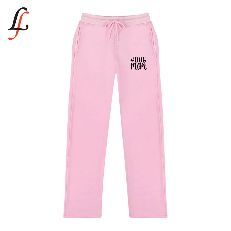 Dog mom New Kpop Casual Jogger Pants Plus Velvet Casual Warm Hip fashion Pants Slim Kpop Men/Women Pants