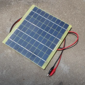 

5W 18V DIY solar panel Polysilicon solar energy generation Colloid Waterproof Accept customization Charging 12V Power Supply