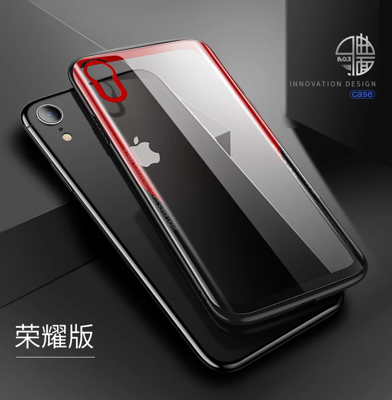 For iphone XR 61inch Case 100% Duzhi Dual Translucent