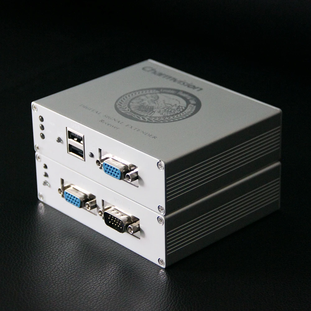 

Charmvision EKU100HR EKU200HR EKU300HR 100m 200m 300m USB keyboard mouse VGA KVM Extender via single UTP STP cat5E cat6 cable