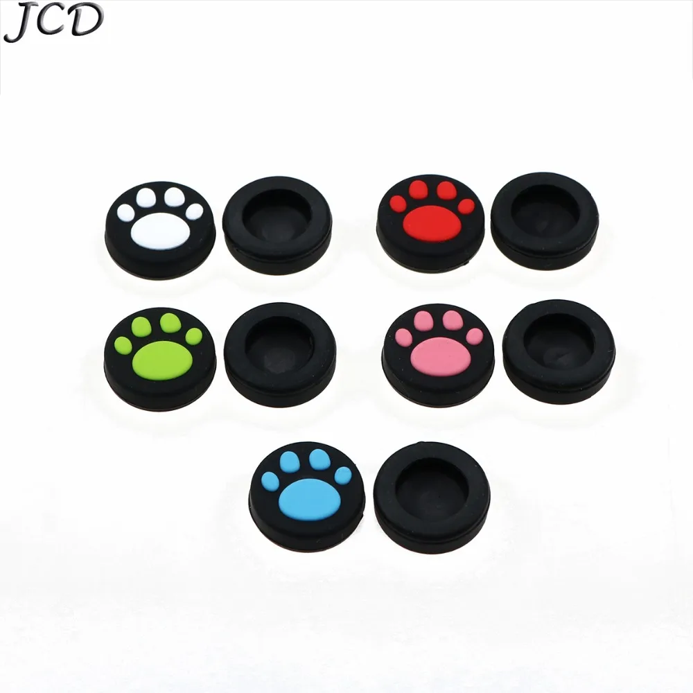 

JCD Silicone Cat Claw Joystick Caps Controller Grip Buttons Cover Shell for Nintend Switch NS Gamepad Controllers