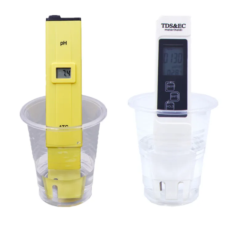 Koop Digitale Pocket Pen PH Meter Temperatuur Tester + 3 in1 LCD TDS EG PPM Waterkwaliteit Meter Tester 39% off