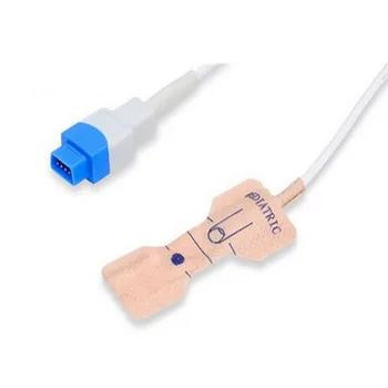 

30pcs/lot FREE SHIPPING Compatible For GE Trusignal TS-AF-10/25 DB 9Pin Disposable Spo2 Sensor Pediatric use Oximeter Probe PVC