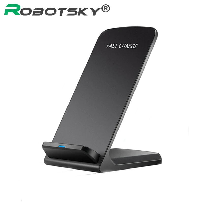 

Robotsky Qi Wireless Charger Phone Charger Adapter for iPhone X 8 Samsung Galaxy S8 S7 Note 8 Nexus 4 5 6 LG G2 G3 G10