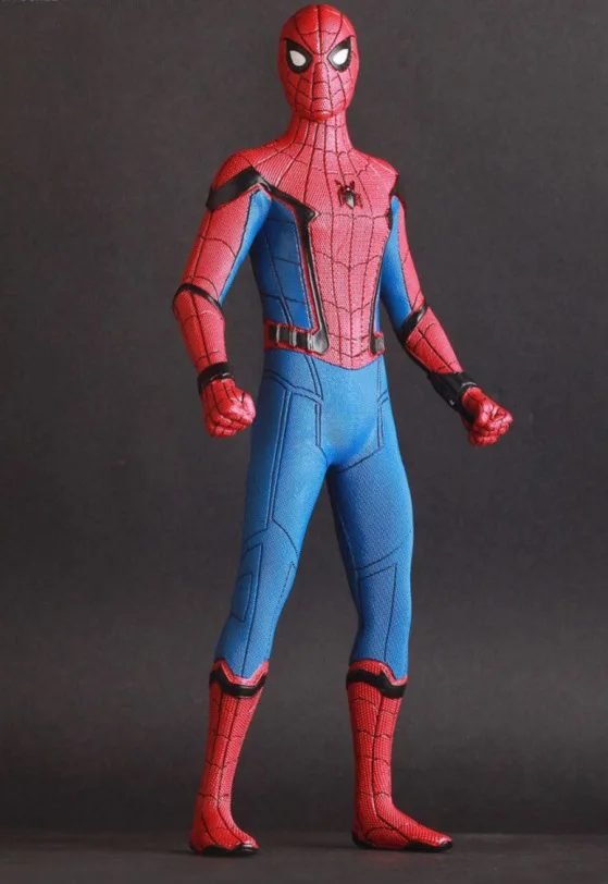 Vindo com Terno Estátua do Pvc Sinais Brinquedos Loucos Marvel Vingadores Spiderman Casa Figura Modelo Cabeça 25cm 2 10 High Quality Brinquedos e hobbies