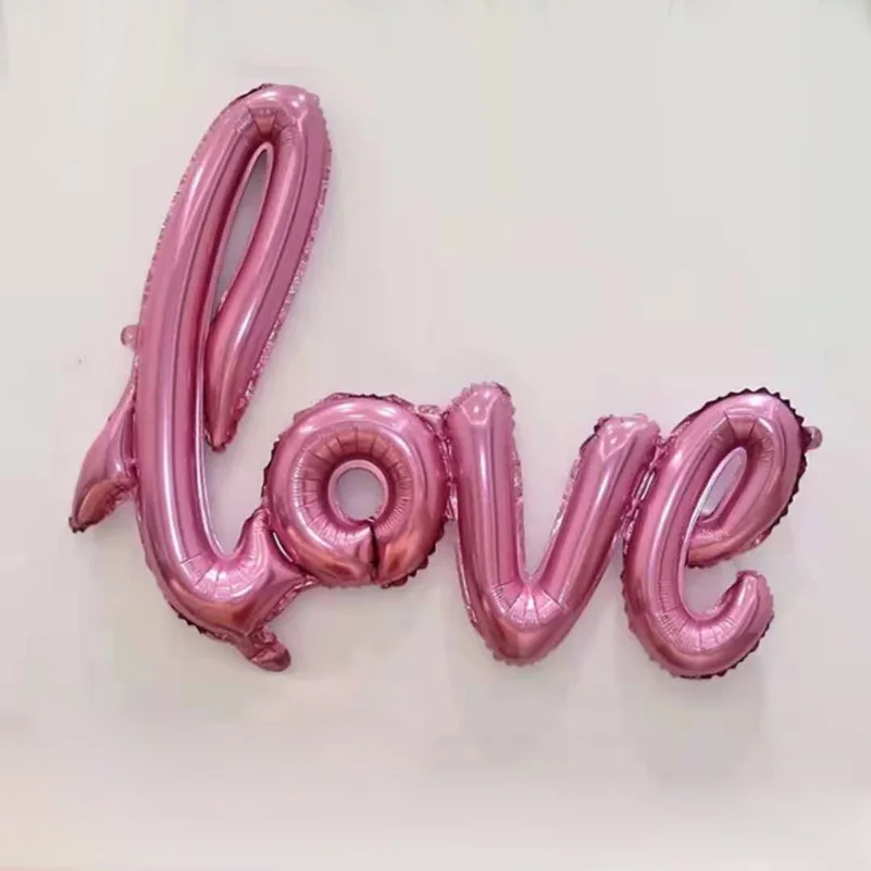 siamese letter LOVE --pink-1