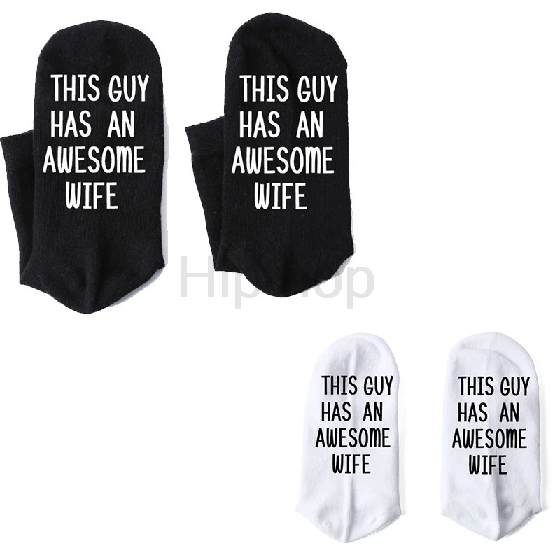 

Bridegroom and bride sock This guy has an awesome wife sock good word Team Bride wedding Engagement marry socks