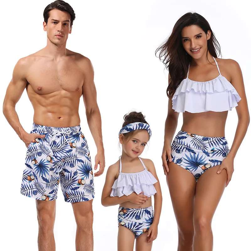 mommy and baby boy matching swimwear
