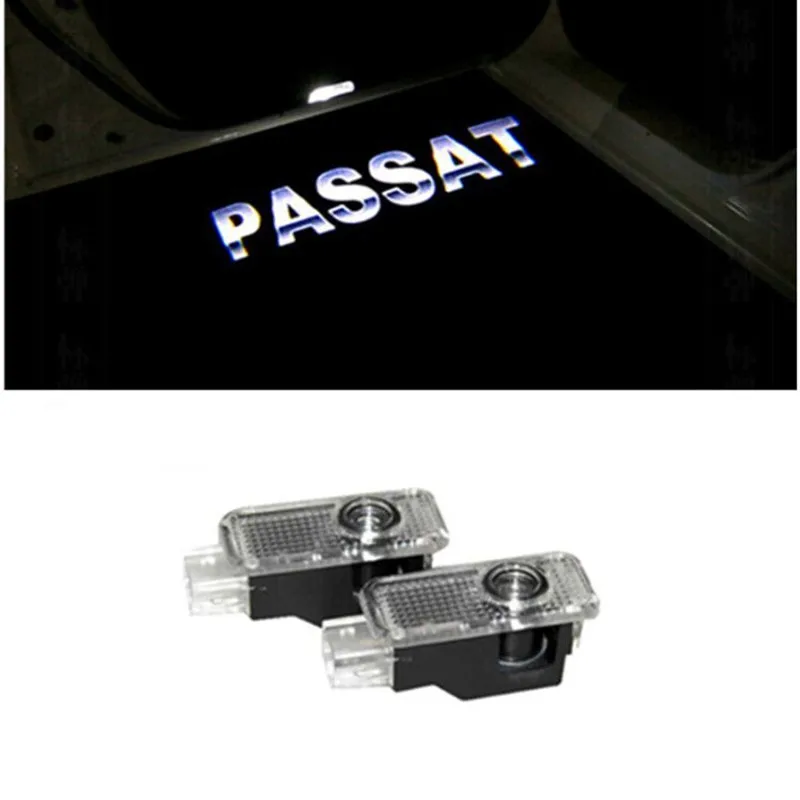 

LED Door Warning Light Logo Projector for Volkswagen Passat B5 B5.5 Phaeton welcome Emblem Lights Car Styling Accessories