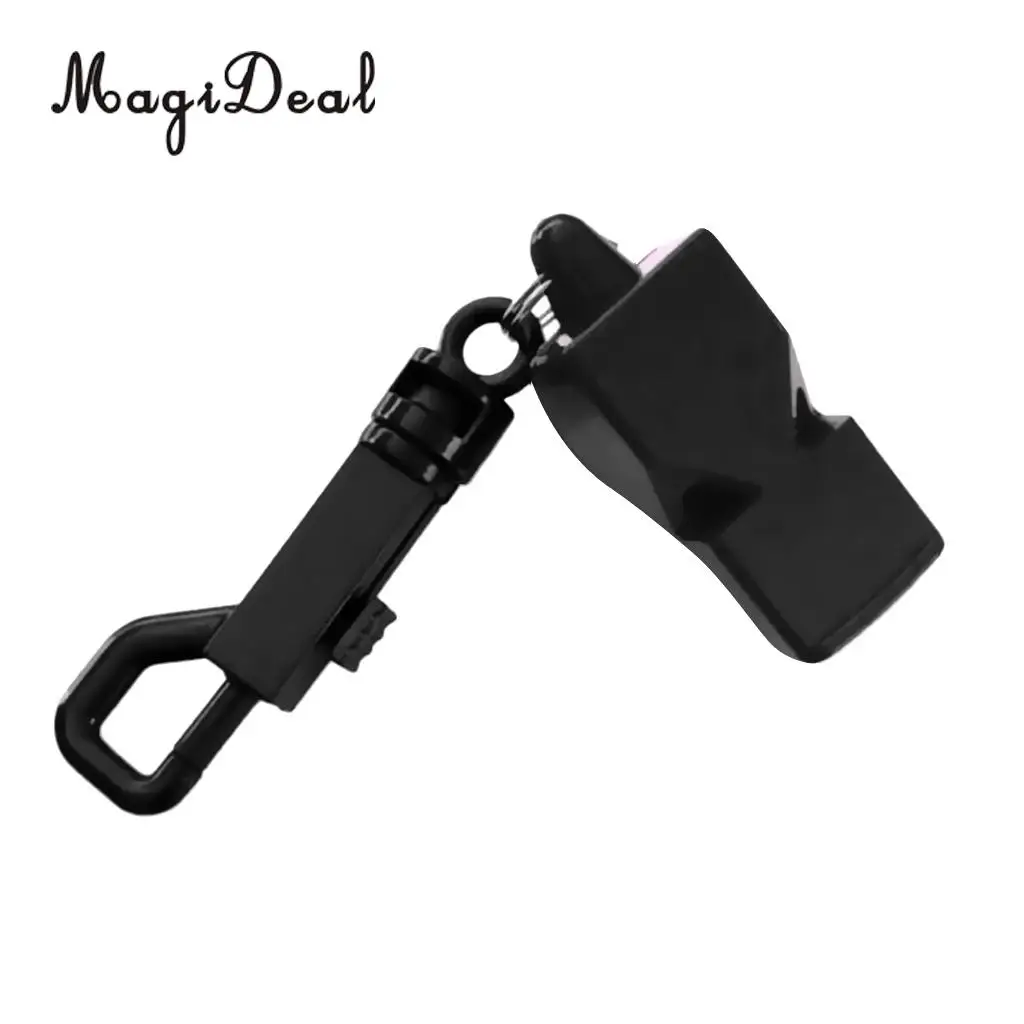 MagiDeal High Visibility Dive Safety Sausage SMB Surface Marker Buoy & Dive Reel, Whistle for Underwater Scuba Diving Snorkeling