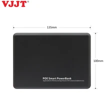 VJJT солнечная батарея 802.11af источник питания 12 В USB DC перезарядка внешний банк питания для xiaomi для ноутбука камера для переключения