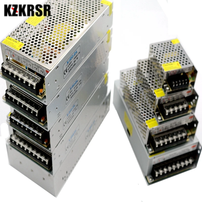 AC110V 220V AC к DC24V 1A 2A 3A 5A 6.5A 10A 15A 20A 25A 30A блок питания Трансформатор Адаптер для