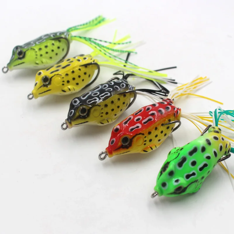 1pc Japan plastic 5.5cm 8g Aatifficial soft bait Treble hooks Black snakehead fishing soft tube