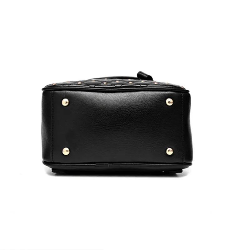 Female Backpack 2017  Fashion leisure High Quality Deads Bag Shoulder Bag Female PU Backpack Backpack 