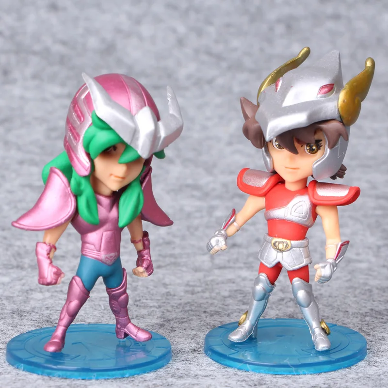 Фигурки Seiya 5 шт./компл./набор 10 см &quotРыцари зодиака&quot Кукла Janpaness аниме