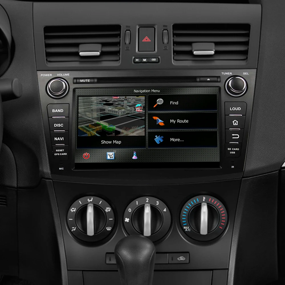 Excellent 8" Octa Core Android 8.0/Quad Core Android 8.1 Car DVD Player for Mazda 3 2010 2011 2012 2013 Car Radio Multimedia GPS Bluetooth 5