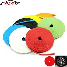 

RASTP-Car Styling Wheel Hub Protector Sticker Car Decorative Strip Auto Rim/Tire Protection Care Covers RS-SKT005