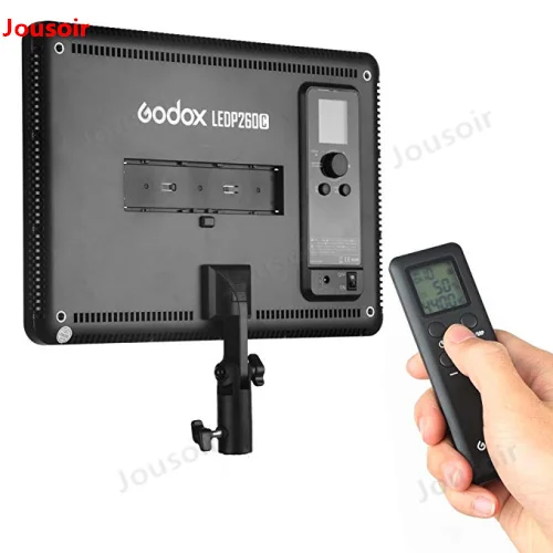 Godox 2 шт. светодиодный P260C ультратонкий 30 Вт 3300-5600 к светодиодный светильник для видеосъемки, панельная лампа с 2 шт. 2 м, светильник для видеостудии, светильник s CD50 Y