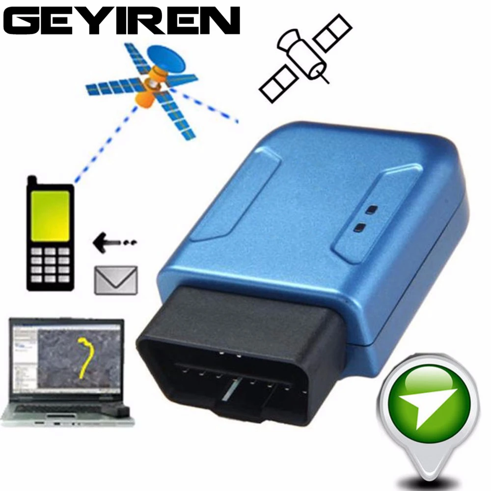 Waterproof Global Universal Vibration Alarm Car GPS Locator Car OBD2 OBD II GPS Tracker Car Mini GSM Pear Alarm Vehicle Tracker