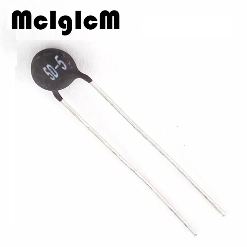 MCIGICM 50pcs NTC Thermistor Resistor NTC 5D 5 Thermal Resistorin