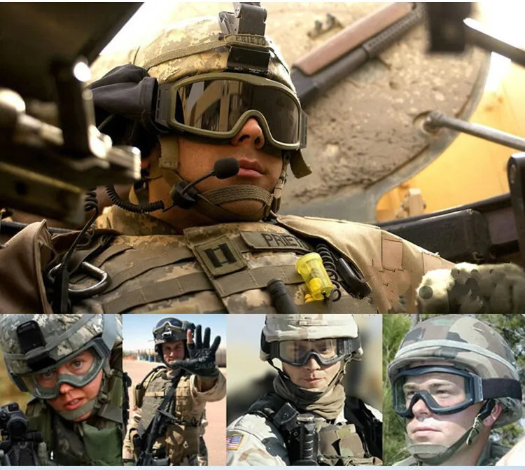 Тактические армейские защитные очки военные Oculos страйкбол очки Пейнтбол Очки для стрельбы мотоцикл Wargame ветрозащитные защитные очки