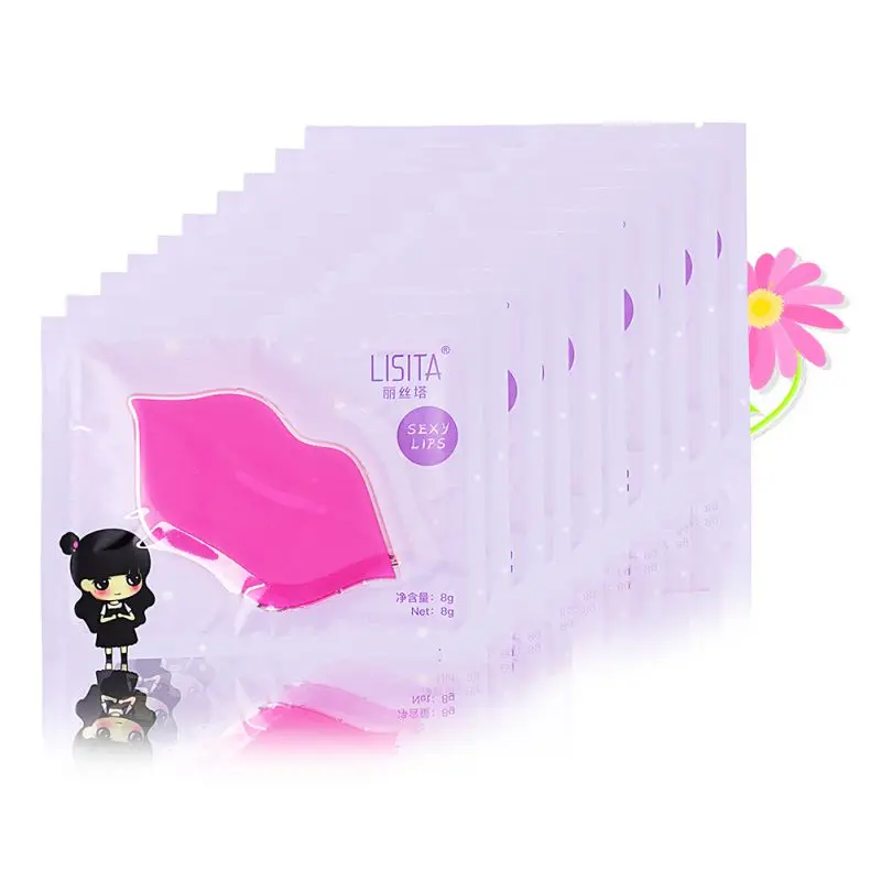 

10pcs Collagen Lip Mask Lip Film Moisturizing Exfoliating Lips Care Beauty Essentials Brand New