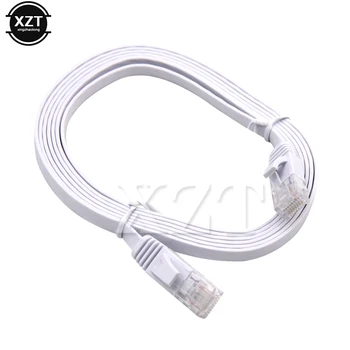 

High Speed RJ45 CAT6 Flat Ethernet Network LAN Cable UTP Patch Router Computer Ethernet Cable