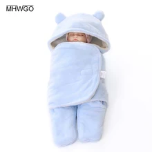 Buy MHWGO Sleeping Bag Baby Envelope For Discharge Stroller Wool Cartoon  Winter Envelope Sleeping Bag For Children Stroller Free Shipping